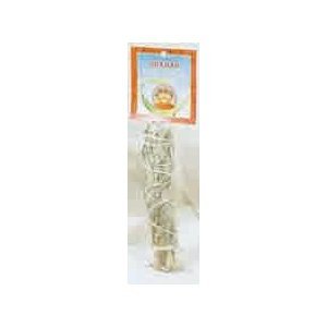 White Sage – Medium 6-Inch Smudge Stick – Global Shaman (Triloka) ( Multi-Pack)