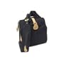 AmeriBag New Yorker Cotton Twill Messenger Bag - Black with Taupe