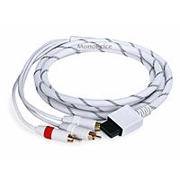 AV Cable w/ S-Video and Stereo Audio(Red/White)for Wii - Net Jacket and Gold ...