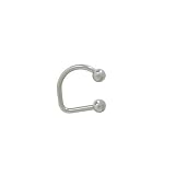 Lippy Loop Labret Lip Jewelry Surgical Steel - 16G - 5/16 Inch
