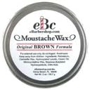 eBARBERSHOP Original Moustache Wax In Round Tin - Brown Color