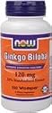 Ginkgo Biloba (24%/6% Standardized Extract) 120 mg - 100 Vcaps