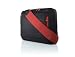 Belkin Notebooktasche Kurier  bis 15.6 Zoll  Kohlenschwarz/Weinrot