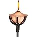 Hammered Copper Yard & Garden Torch 42" - Small Size Lamp