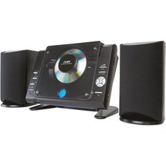 Coby CXCD377 Mico CD Player Stereo System with AM/ FM Tuner (Black)