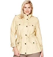 Plus Pure Cotton 4 Pockets Jacket