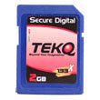 TEKQ Secure Digital 2 GB SD Extreme High Speed 133x Digital Memory Card