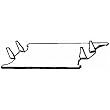 Jones Stephens Corp. S33-251 Stud Protector Plate