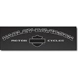 ARCHED MODERN 53X14 HARLEY-DAVIDSON REAR WINDOW DECAL 