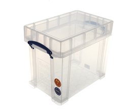 Really Useful Plastic Storage Box 19Xl Litre - Color: Clear