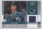 2009-10 Upper Deck Game Jerseys #GJ2RB - Rob Blake
