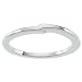 14K White Gold Bridal Engagement Band Ring
