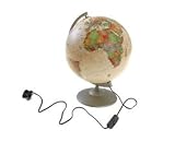 Illuminated Marco Polo Globe Antique 300mm - Color: Marco Polo
