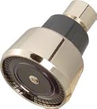 Mixet 5653-PB BULK Polished Brass Full Spray Shower Head, Arm & Flange (SWD0420)