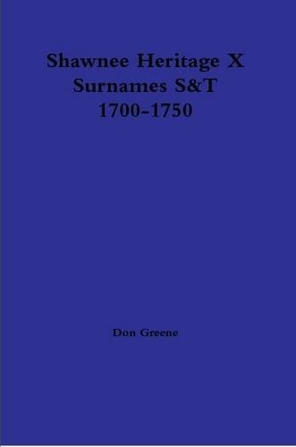 Shawnee Heritage X S-T 1700-1750