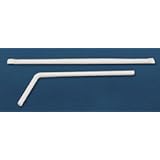 Medline Drinking Straws - 10' Flexible Wrapped Mini-Pak - Qty of 1600 - Model NON02350