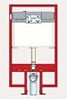 Toto WT151M-01 In-wall 1.6 GPF and .9 GPF Tank System with PEX-C Supply Line Cot