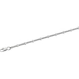 Sterling Silver Chain With Beads - 16 inches