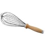 CIA Masters Collection 12-Inch Firm Balloon Whisk with Maple Wood Handle
