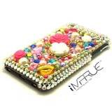 BLIN HEART Rhinestones Diamond Case For iPhone 3G 3GS