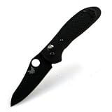 Benchmade Pardue Design Axis Griptilian Hollowground Modified Sheepsfoot with BK1 Coating