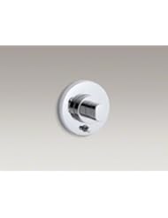 Home Improvement: Oblo Rite-Temp Pressure-Balancing Shower Faucet with Diverter and Oblong Handle Finish: Polished Chrome - Kohler