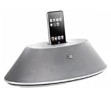 JBL On Stage 400P - Portable speakers with digital player dock for iPod - 60 Watt (Total) - white