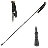 LEKI Sierra Antishock Trekking Pole - 1 Pole Black, 78-145cm