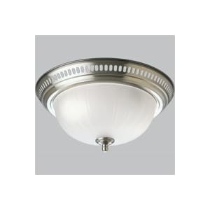 Bathroom Exhaust Fan in Brushed Nickel by Progress Lighting