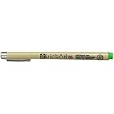 Sakura Pigma Micron Pen, 0.45mm Open Stock, Fresh Green