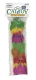 Vo-Toys Multicolor Squeaky Fur Snake Cat Toy