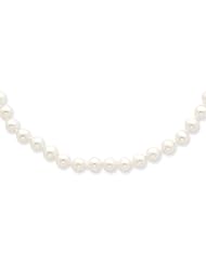 14k 4-4?Mm White Freshwater Cultured Pearl Necklace