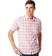 Pure Cotton Slub Gingham Checked Shirt