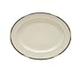 Lenox Hancock Gold Banded Ivory China 16' Oval Platter