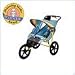 InSTEP Run Around Teal and Dijon Double Jogging Baby Stroller