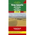 Gran Canaria f&b: Kanarische Inseln. Auto- und Freizeitkarte. Touristische Informationen, Naturschutzgebiete, Wanderwege