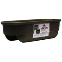 Planter, 2x4 Rail Mocha 24 inch Rectangle