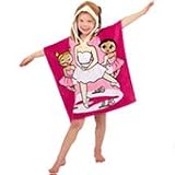 Kids Poncho with SPF 50 Sun Protection - Ballerina