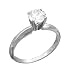 14K White Gold .75CT Round Brilliant Diamond Solitaire Ring