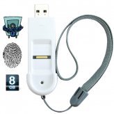 USB Fingerprint Security Lock Flash Disk (8GB)