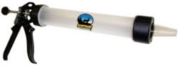 Truck N Tow (BFOMJG15) Jerky Gun, with 15" Plastic Cylinder, Aluminum Frame, 1-1/2" and 1-13/16" Nozzles
