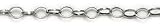 Blue Moon Lost & Found Metal Chains 1/Pkg-Rolo Links Antique Silver 72