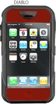iSkin revo Case for Apple iPhone, Diablo Black/Red
