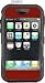 iSkin revo Case for Apple iPhone, Diablo Black/Red Image