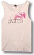 LED ZEPPELIN - Arch Angel - White Women's / Girls Laced Tanktop / (Babydoll / Girlie)