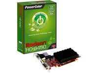 PowerColor ATI Radeon HD6450 Grafikkarte (PCI-e, 1GB DDR3 Speicher, DVI, HDMI, VGA) Preisvergleich