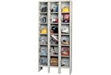 Halloweel Safety-View Plus Six Tier Locker 12x18x12 18 Door Assembled Parchment