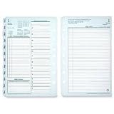 Franklin Covey 30407 Day Planner Original Dated Daily Calendar Refill, July 07-June 08, 4-1/4x6-3/4