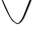 16"+ 2" Extension Black Suede Necklace