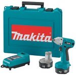 Tools : Makita Power Tools 6933FDWE 14.4V Cordless 3/8' Impact Wrench with LED Light (Variable Speed, Reversible) Kit with 2 NiCad Batteries